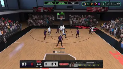Warning screen showing an NBA 2K27 account restriction notice